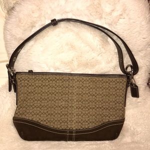 Coach signature shoulder bag / crossbody